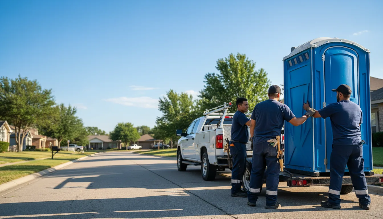 Portable Toilet Rental in Depew, OK near me